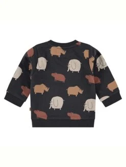 Sweatshirt Zwart/beige/crème -Gstar Kleding Winkel babyface sweatshirt zwart beige creme 1