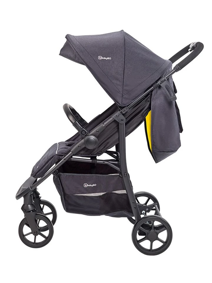 3-in-1 Combi-kinderwagen "Style 3 In1" Geel/zwart/antraciet 6 3-in-1 Combi-kinderwagen "Style 3 In1" Geel/zwart/antraciet - Afbeelding 4