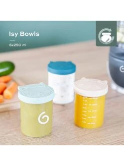 BabyMoov 6-delige Set: Voorraadglazen - 250 Ml -Gstar Kleding Winkel babymoov 6 delige set voorraadglazen 250 ml 2