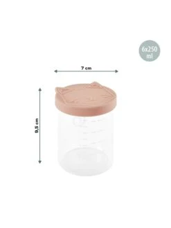 BabyMoov 6-delige Set: Voorraadglazen - 250 Ml -Gstar Kleding Winkel babymoov 6 delige set voorraadglazen 250 ml 4