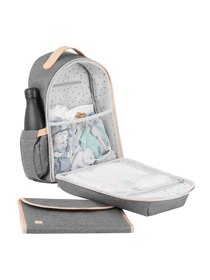 BabyMoov Luierrugzak "Le Pyla" Grijs - (B)30 X (H)38 X (D)18 Cm 5 BabyMoov Luierrugzak "Le Pyla" Grijs - (B)30 X (H)38 X (D)18 Cm - Afbeelding 3