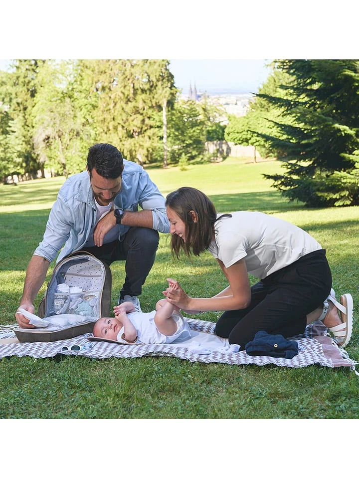 BabyMoov Luierrugzak "Le Pyla" Grijs - (B)30 X (H)38 X (D)18 Cm 9 BabyMoov Luierrugzak "Le Pyla" Grijs - (B)30 X (H)38 X (D)18 Cm - Afbeelding 7