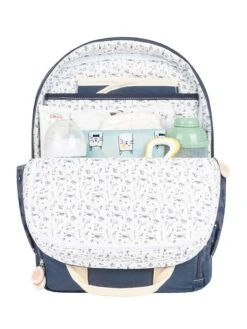 BabyMoov Luierrugzak "Oasis" Blauw - (B)29 X (H)40 X (D)12 Cm -Gstar Kleding Winkel babymoov luierrugzak oasis blauw b 29 x h 40 x d 12 cm 2