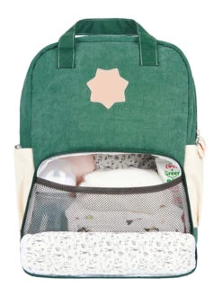 BabyMoov Luierrugzak "Safari" Groen - (B)29 X (H)40 X (D)12 Cm -Gstar Kleding Winkel babymoov luierrugzak safari groen b 29 x h 40 x d 12 cm 4