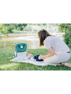 BabyMoov Luierrugzak "Safari" Groen - (B)29 X (H)40 X (D)12 Cm -Gstar Kleding Winkel babymoov luierrugzak safari groen b 29 x h 40 x d 12 cm 8