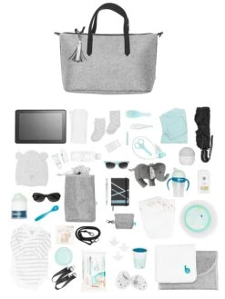 BabyMoov Luiertas "Champs-Elysées" Grijs - (B)47 X (H)30 X (D)20,5 Cm -Gstar Kleding Winkel babymoov luiertas champs elysees grijs b 47 x h 30 x d 20 5 cm 3