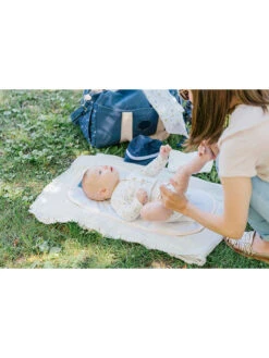 BabyMoov Luiertas "Oasis" Blauw - (B)44 X (H)29 X (D)20 Cm -Gstar Kleding Winkel babymoov luiertas oasis blauw b 44 x h 29 x d 20 cm 9