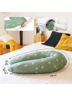 BabyMoov Voedingskussen "Wind" Groen -Gstar Kleding Winkel babymoov voedingskussen wind groen 8