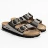 Slippers "Atlas" Grijs/zwart -Gstar Kleding Winkel backsun slippers atlas grijs zwart