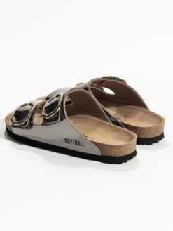 Slippers "Atlas" Grijs/zwart -Gstar Kleding Winkel backsun slippers atlas grijs zwart 3