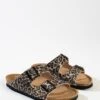 Slippers "Bali" Bruin/zwart -Gstar Kleding Winkel backsun slippers bali bruin zwart