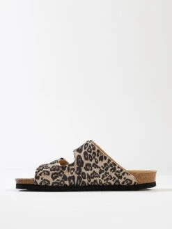 Slippers "Bali" Bruin/zwart -Gstar Kleding Winkel backsun slippers bali bruin zwart 2
