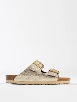 Slippers "Bali" Goudkleurig -Gstar Kleding Winkel backsun slippers bali goudkleurig 1