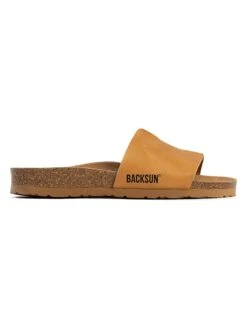 Slippers "Djilo" Camel -Gstar Kleding Winkel backsun slippers djilo camel 1