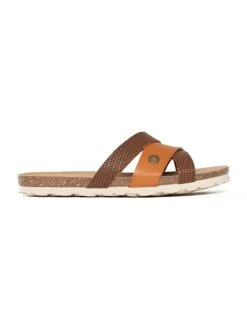 Slippers "Dunin" Bruin -Gstar Kleding Winkel backsun slippers dunin bruin 4