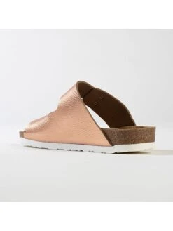 Slippers "Garda" Roségoudkleurig -Gstar Kleding Winkel backsun slippers garda rosegoudkleurig 2