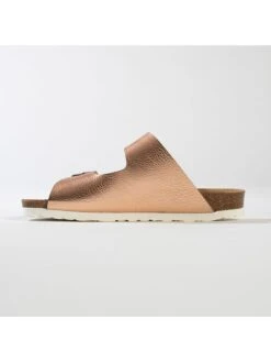 Slippers "Garda" Roségoudkleurig -Gstar Kleding Winkel backsun slippers garda rosegoudkleurig 3
