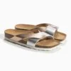 Slippers "Mildura" Zilverkleurig/lichtroze -Gstar Kleding Winkel backsun slippers mildura zilverkleurig lichtroze