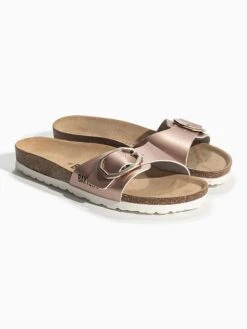 Slippers "Zephyr" Roségoudkleurig 12 Slippers "Zephyr" Roségoudkleurig -Gstar Kleding Winkel backsun slippers zephyr rosegoudkleurig 3