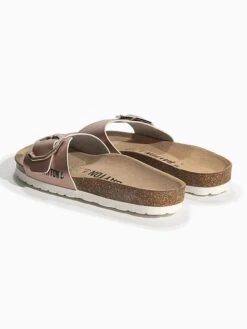 Slippers "Zephyr" Roségoudkleurig 13 Slippers "Zephyr" Roségoudkleurig -Gstar Kleding Winkel backsun slippers zephyr rosegoudkleurig 4