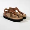 Teenslippers "Ancone" Bruin -Gstar Kleding Winkel backsun teenslippers ancone bruin