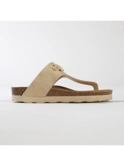 Teenslippers "Carlita" Beige -Gstar Kleding Winkel backsun teenslippers carlita beige 3