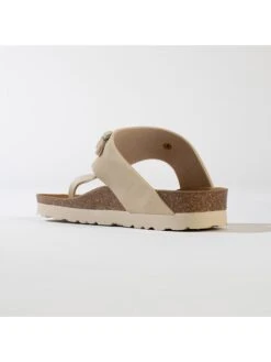 Teenslippers "Carlita" Beige -Gstar Kleding Winkel backsun teenslippers carlita beige 4