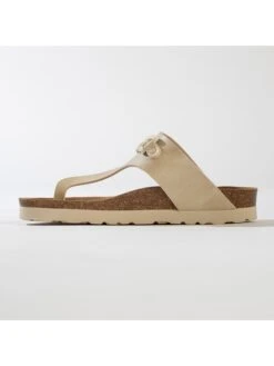 Teenslippers "Carlita" Beige -Gstar Kleding Winkel backsun teenslippers carlita beige 5