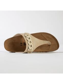 Teenslippers "Carlita" Beige -Gstar Kleding Winkel backsun teenslippers carlita beige 7