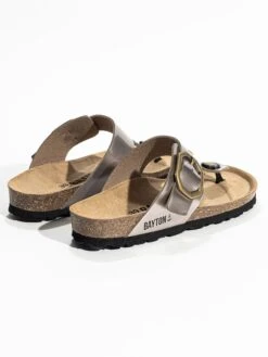 Teenslippers "Mercure" Zilverkleurig -Gstar Kleding Winkel backsun teenslippers mercure zilverkleurig 4