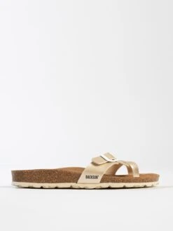 Teenslippers "Miami" Goudkleurig -Gstar Kleding Winkel backsun teenslippers miami goudkleurig 1