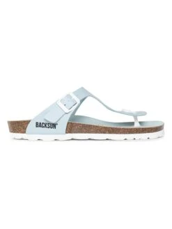 Teenslippers "Singapore" Lichtblauw -Gstar Kleding Winkel backsun teenslippers singapore lichtblauw 2
