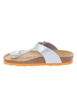 Teenslippers "Singapore" Zilverkleurig -Gstar Kleding Winkel backsun teenslippers singapore zilverkleurig 1