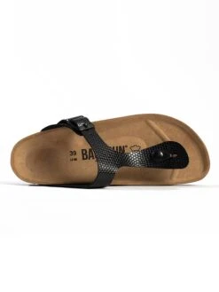 Teenslippers "Singapore" Zwart -Gstar Kleding Winkel backsun teenslippers singapore zwart 3