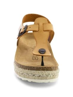 Teenslippers "Teresina" Lichtbruin -Gstar Kleding Winkel backsun teenslippers teresina lichtbruin 3