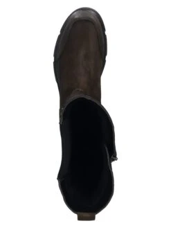 Bagatt Leren Laarzen "Edana" Kaki -Gstar Kleding Winkel bagatt leren laarzen edana kaki 5