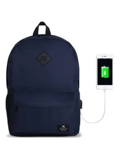 Rugzak Donkerblauw - (B)32 X (H)45 X (D)17 Cm