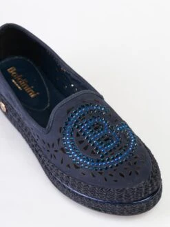 Baldinini Leren Espadrilles Donkerblauw -Gstar Kleding Winkel baldinini leren espadrilles donkerblauw 2