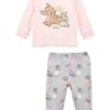Pyjama Grijs/lichtroze 2 Pyjama Grijs/lichtroze -Gstar Kleding Winkel bambi pyjama grijs lichtroze
