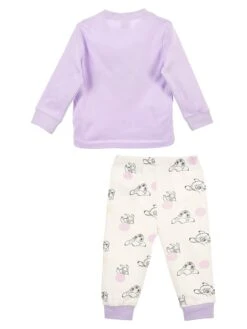 Pyjama Paars/wit -Gstar Kleding Winkel bambi pyjama paars wit 1