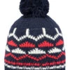 Barts Muts "Reed" Donkerblauw/rood -Gstar Kleding Winkel barts muts reed donkerblauw rood