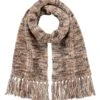 Barts Sjaal "Dianne" Beige/bruin - (L)180 X (B)25 Cm -Gstar Kleding Winkel barts sjaal dianne beige bruin l 180 x b 25 cm