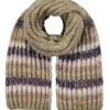 Barts Sjaal "Lore" Kaki/beige - (L)140 X (B)15 Cm -Gstar Kleding Winkel barts sjaal lore kaki beige l 140 x b 15 cm