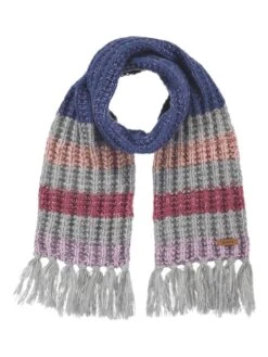 Barts Sjaal "Tops" Grijs/meerkleurig - (L)140 X (B)16 Cm