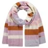 Barts Sjaal "Trory" Lila/crème/oranje - (L)180 X (B)40 Cm -Gstar Kleding Winkel barts sjaal trory lila creme oranje l 180 x b 40 cm