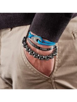 Armband "Cambronne" Blauw -Gstar Kleding Winkel bastille baobab armband cambronne blauw 1