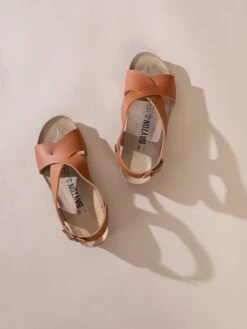 Haksandalen "Salamanque" Lichtbruin -Gstar Kleding Winkel bayton haksandalen salamanque lichtbruin 4