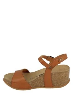 Leren Sleehaksandalen "Maya" Bruin -Gstar Kleding Winkel bayton leren sleehaksandalen maya bruin 2