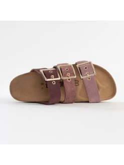 Leren Slippers "Castelo" Paars -Gstar Kleding Winkel bayton leren slippers castelo paars 4