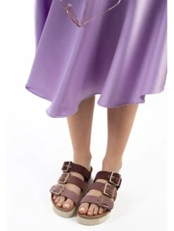 Leren Slippers "Castelo" Paars -Gstar Kleding Winkel bayton leren slippers castelo paars 5